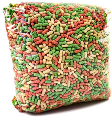 HERONS Pond Sticks Mix Ultralight (5L Refill Bag) - Koi & Goldfish Food - Excellent Value - Complete Feed for all Pond Fish - Premium, Variety Pond Sticks - 5 Litre