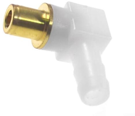 Paire de connecteurs coudés pour carburateur (2 pièces) fabriqués pour s'adapter à un tuyau standard de 14 cm, remplace les pièces #692317 et autres