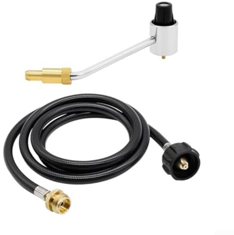 Régulateur de réchaud de camping 5430 avec adaptateur de tuyau de propane de 1,8 m pour poêle Coleman, régulateur de pression de gaz pour accessoires de barbecue portables
