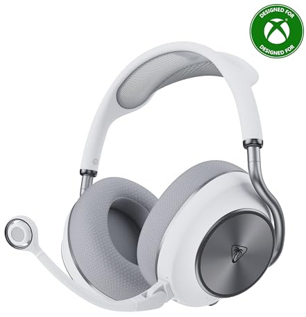 Turtle Beach Stealth Pro II Blanc Casque Gaming sans Fil pour Xbox Series X & S, PS5 et PC avec Audio sans Fil Hi-Res certifié, Son Spatial Dolby Atmos, Isolation Acoustique Active et CrossPlay 2.0