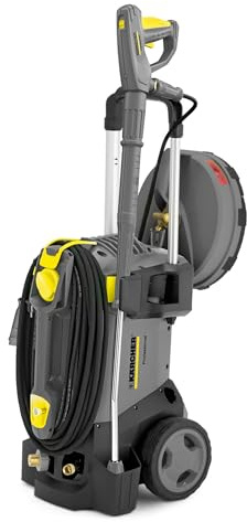 Kärcher Professional Kaltwasser-Hochdruckreiniger HD 5/15 C Plus + FR Classic, Druck max. 200 bar, Fördermenge: 500 l/h, Gewicht: 27,8 kg, Schlauch:10 m, HD-Pistole, Dreckfräser, inkl. Flächenreiniger