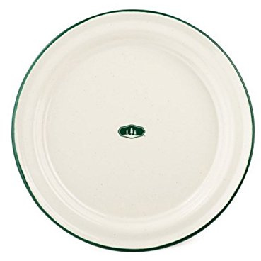 Gsi Outdoors 8326 Assiette plate en émail Vert 26 cm