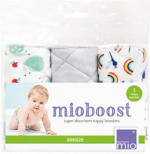 Bambino Mio, mioboost (windeleinlage), 3er packung, savannen streifen