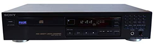 Sony CDP-395 CD Spieler in schwarz