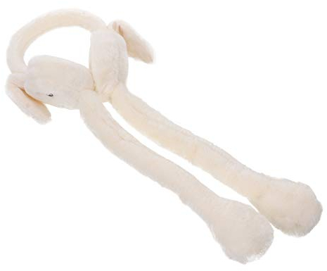 PRETYZOOM Beige Unisex Kinder Jungen Mädchen Bewegen Ohr Osterhase Kaninchen Ohrenschützer Ohrenwärmer Stirnbänder Winter Kaninchen Kaninchen Cospaly Ohrenschützer Häschen Kostüm