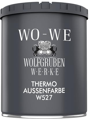 WO-WE Thermo Aussenfarbe Weiß Fassadenfarbe Wandfarbe Fassadenbeschichtung W527 750L