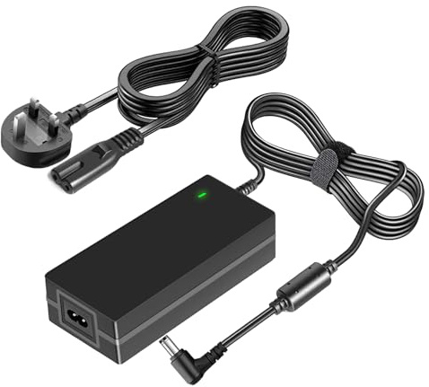 19V 3.42A Power Supply Cord, Replacement for 19Volt LG LCD TV Monitor.