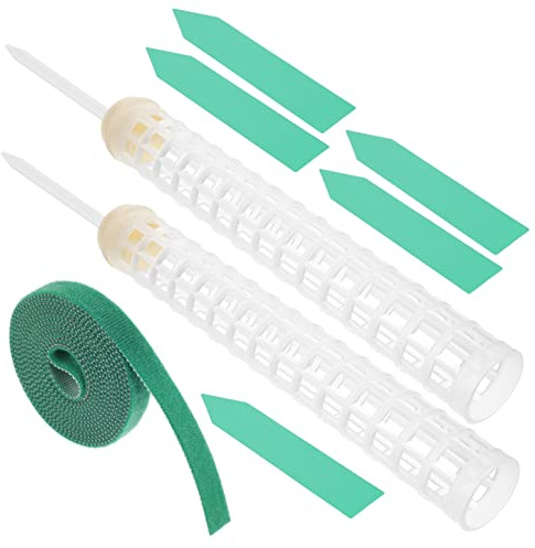 ifundom 1 Juego Stand de Musgo Poste de Musgo para Plantas Peque de plástico pequeño de plástico Plantas de estacas Poste de Musgo para Monstera el plastico