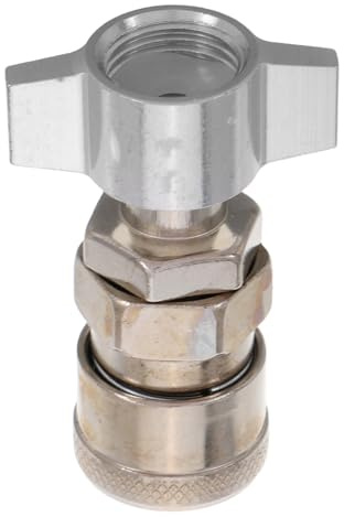 Luxshiny Adaptador De Manguera De Gas De Rápida para Camiones y De Instalar Compatible De Gas y Hornillos De Camping