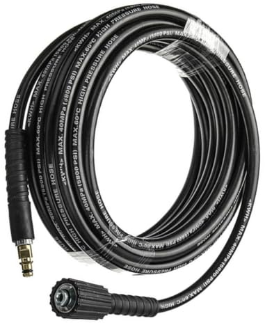 LOLIPPYY Manguera de Presión para Lavadora Tubo de Agua Plástico Reforzado para Limpieza con Alta Presión Compatible con Hidrolimpiadoras