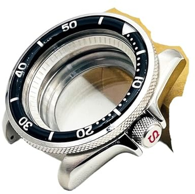 MCNVNEFSAW 41mm SKX007 klocka med boett, NH34 NH35 NH36, for for, urverk, Crown At 3.0, safirglas, herrklocka klockfodral(05,Sapphire Glass)
