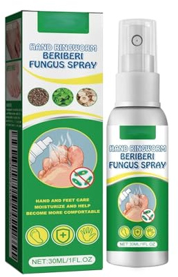 Spray antimicotico per mani/piede d'atleta - Spray portatile da 30 ml | Inodore, ideale per viaggi, lavoro e cura quotidiana della casa