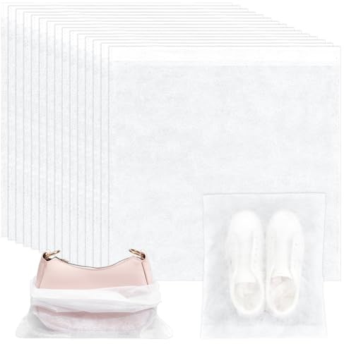 INTERWARM 400 Sac à Chaussures Anti Poussière Sac en Tissu Non Tissé