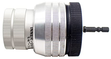 LeTkingok 6 MM-35 MM Elektrische Reibahle Kupferrohr Fasen TriMMen Messer Metallrohre Entgraten Reibahle Interne Externe Anfaswerkzeug