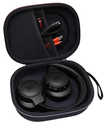 XANAD Hard Case for JBL Tune 510BT / 660NC / 710BT / 760NC / 720BT / 520BT / 710BT / 670NC and JBL Live 660NC / 770nc / 670NC / 460NC Wireless on-ear Headphones (Black)