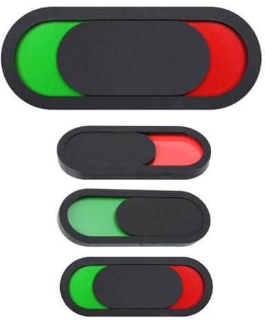 Frei-Besetzt-Frei-Belegt-Anzeige mit Schieber rot/grün-Türschild-nur 100 x 40 mm klein-selbstklebend-Toilettenschild-Büroschild-Hinweisschild