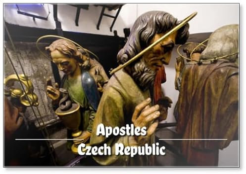 Apostel in Prag Astronomische Uhr, Kühlschrankmagnet
