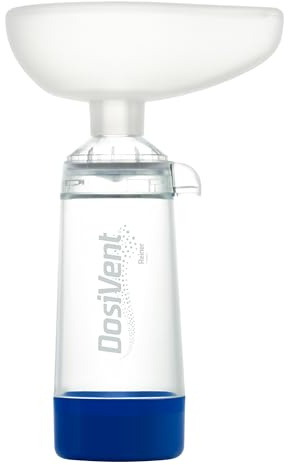 Dosivent – Appareil Inhalation Adulte | Inhalateur Nasal et Buccal Avec Masque Inhalation | Chambre D'Inhalateur Adulte Compatibilité Universelle | Facile à Nettoyer et Démonter | Sans DEHP