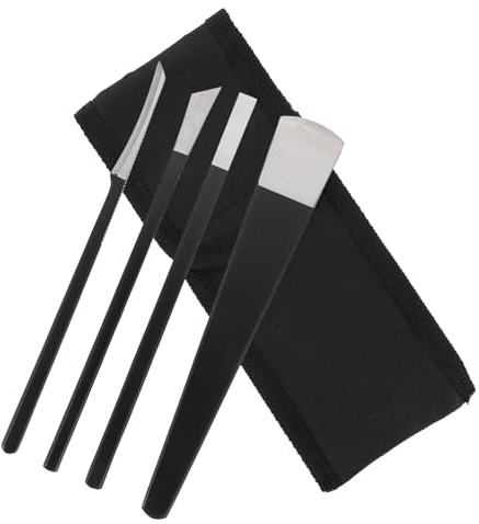 Beatifufu 4piezas Pedicura Completo Cortaúñas Afiladas Removedores De Muerta Limas Portátiles Para Uñas Encarnadas Para Pies