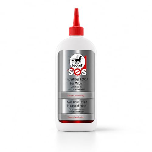 Leovet SOS Hautpflege Lotion bei Milben | 500 ml | Pflegelotion für Pferde | Mit natürlichem Harz aus dem Balsambaum