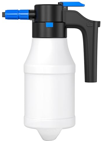 Schaumsprüher Autowäsche | Schaumsprüher | Elektrischer kabelloser Hochdruckdüsenaufsatz 1,5 l Wasserflaschen-Nebelspender für Fahrzeug-Detaillierung Außen Auto