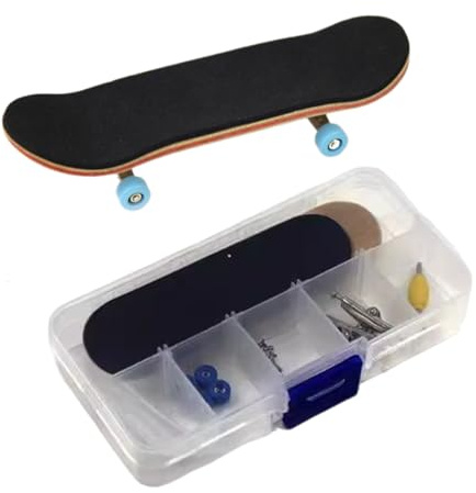 Generisch Kinder Finger Skateboard | Mini-Skateboard Spielzeug Für Kleinkinder Und Mädchen - Tragbares Lernspielzeug Zur Fingerfertigkeit Für Unterwegs Zuhause Und Homeschooling