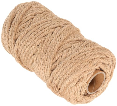DIYEAH Cuerda Sisal Reemplazo para Rascadores de Gato Flexible para DIY Árboles Rascadores Cuerda Natural Multiuso para Renovar y Decorar Muebles