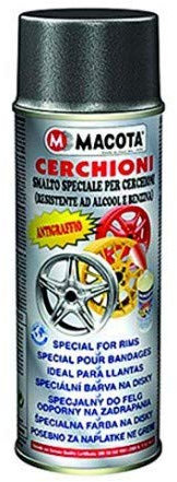 MACOTA 05689 Smalto Speciale Cerchioni 400 ml Nero Metalizzato