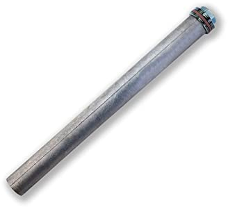 SUNEX Magnesiumanode 40x320mm, Opferanode für Warmwasserspeicher, Boiler und Durchlauferhitzer, 1 1/2 Zoll, Korrosionsschutz, langlebig, einfache Installation, M32 Gewinde
