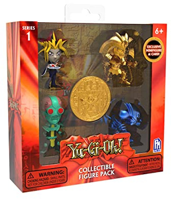 Yu Gi Oh - Minifigure 7,5 cm Confezione da 4