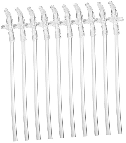 NIYANGLE 1 Set Cannuccia Per Bottiglia Dacqua Dritta Cannuccia Dritta Paglia Della Coppa Del Ventre Cannucce Per Bicchieri Dacqua Lavabile Bambino Silicone Liquido Tubo Flessibile