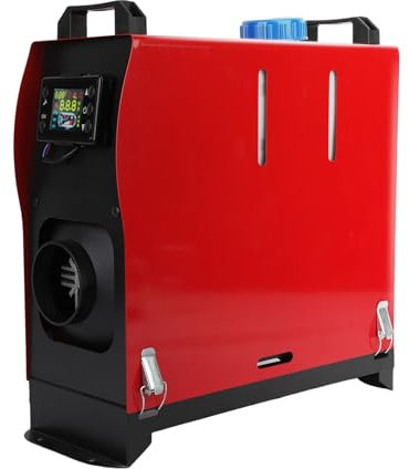 Riscaldatore diesel 12/24V 8KW, riscaldatore portatile ad aria diesel con schermo LCD, tecnologia di controllo della temperatura costante, riscaldamento rapido, adatto per auto, camion, camper, aut