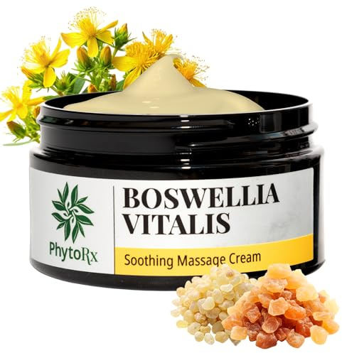 Weihrauch Creme 100 ml mit Boswellia Serrata & Carterii Highligh: Hochdosiert, Extra Stark, Für Gelenke & Muskeln, Weihrauchsalbe