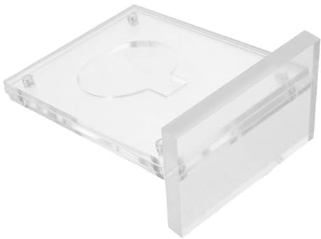 CORHAD Acrílico Guitar Pick Organizer Case con Soporte Caja Transparente Antipolvo y Antioxidante para Exhibición de Plectros Soporte para Guitaristas y Amantes Música