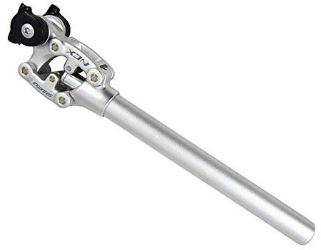 QYWSJ Ny SR SUNTOUR SP12-NCX, upphängningsstolpe, 27,2 x 350 mm 31,6 x 350 mm, svart, silver