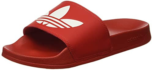 adidas Damen Adilette Lite Slide Sandal, Scarlet Cloud White Scarlet, 39 EU