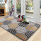 Color G Dirt Trapper Door Mat Indoor, Front Door Mat Inside Machine Washable, Super Absorbent, Non-slip Floor Mat for Entrance, Shoes and Muddy Paws- 60 x 90 cm, Grey