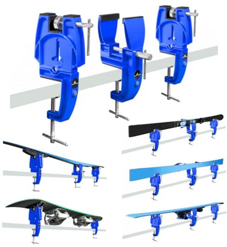 SkinRocks Ski Vise Racing Skispanner Pro Plus World Cup Skihalterung grün