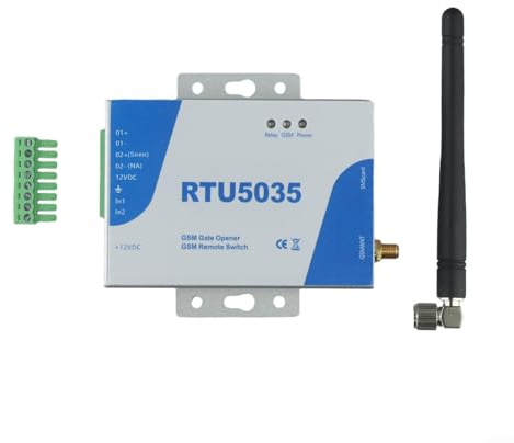 RTU5035 GSM Wireless Gate Opener Sistema di Controllo Remoto con per Porte Garage Persiane Guardrail Controllo APP 12V 6A 240V AC Per Interruttore Relè Rete 2G