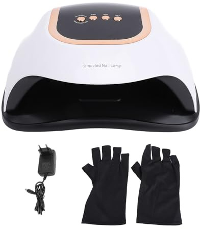 UV LED Nagellampa Professional Grade 3 Timerinställningar Auto Off Snabbtorkande Gel Nagellackstork för hemmabruk och nagelsalonger ABS-material