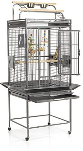 Montana Cages | Käfig, Voliere Finca Play - Antik für Sittiche & Papageien