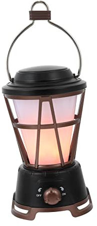 BESPORTBLE Luce Ricaricabile Portatile Per Campeggio Luce Esterna Lampada Notturna Retrò Illuminazione Regolabile Per Escursioni e Trekking