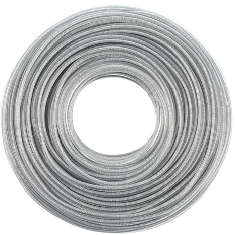MOBUTOFU 45m Professionelles Mähtrimmer-seil Aus Langlebige Trimmerschnur Für Rasenmäher Und Freischneider Für Garten Und Landschaftspflege