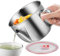 Séparateur De Graisse, Séparateur De Graisse En Acier Inoxydable, Séparateur De Graisse Pour Sauce, Avec Couvercle, Multi-Usages Pour Cuisine, Huile, Soupe