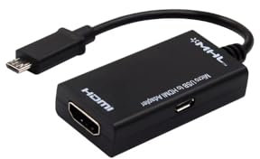 Adaptador MHL Micro USB - 5 Pines a HDMI para Samsung Galaxy S2 S3 S4, Sony Xperia T V etc