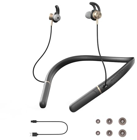 NEARITY HearPod Air, geräuschunterdrückendes Bluetooth-Nackenbügel-Gerät HA10, Wiederaufladbar, 5 Hörmodi, hilft bequem beim Hören, Fernsehen, Gesprächen für Senioren und Erwachsene