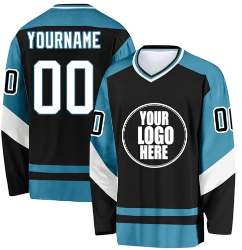 Personalized Ice Hockey Jersey Custom Long Sleeves Hockey Clothing Training Jerseys for Fans Men Women Youth