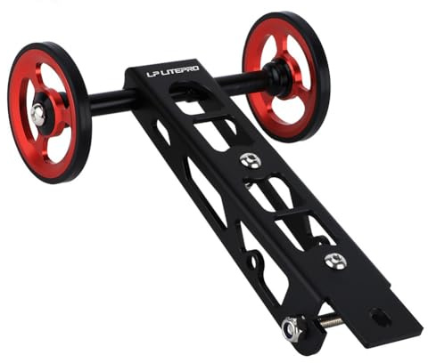 Violiica Hinterradträger aus Aluminiumlegierung für Birdy 1/2/3 Serie RHINE Klapprad, Schwarz