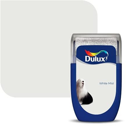 Dulux Tester Paint, White Mist, 30 ml (Pack of 1)