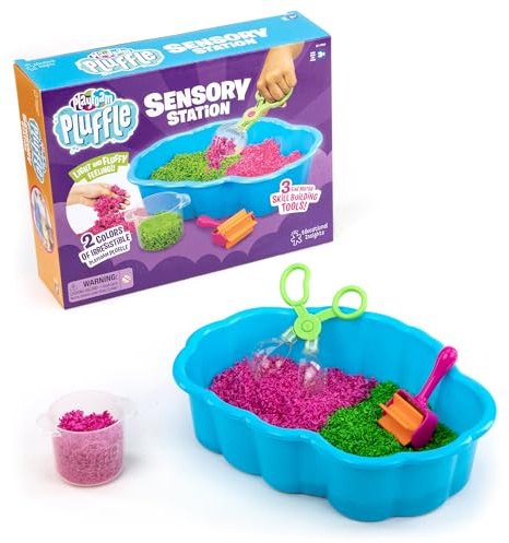 Learning Resources Playfoam Pluffle Sensorik-Station, Alter 3+, Sensorik Spielzeug für Kinder, fördert taktile Entwicklung & Feinmotorik, ideal für Kita, Vorschule & Zuhause